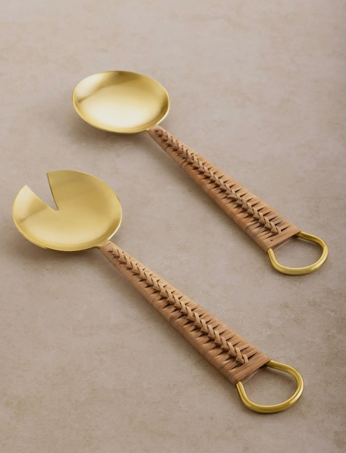 Natural Salad Servers